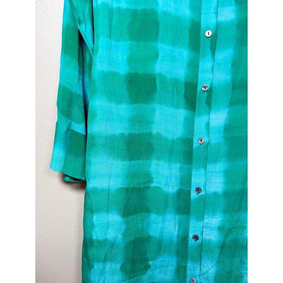 Nous Antwerp Checked Maxi Shirt Dress XS - Picture 5 of 12